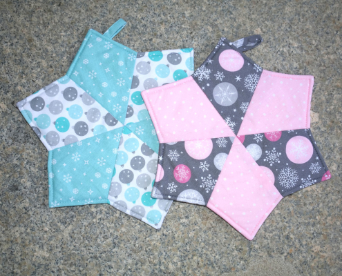 Sewing Instructions Pot Holder Star - GettingLoosey.com